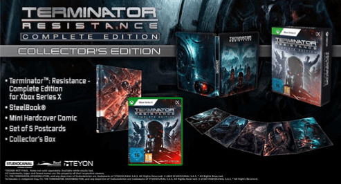 Terminator Resistance: Complete Edition box art for Xbox Series X